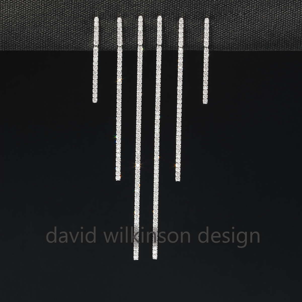 Diamond Stick Earrings